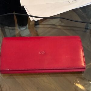 The Sak Smooth Red Leather Wallet
